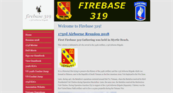 Desktop Screenshot of firebase319.org