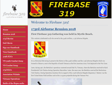 Tablet Screenshot of firebase319.org